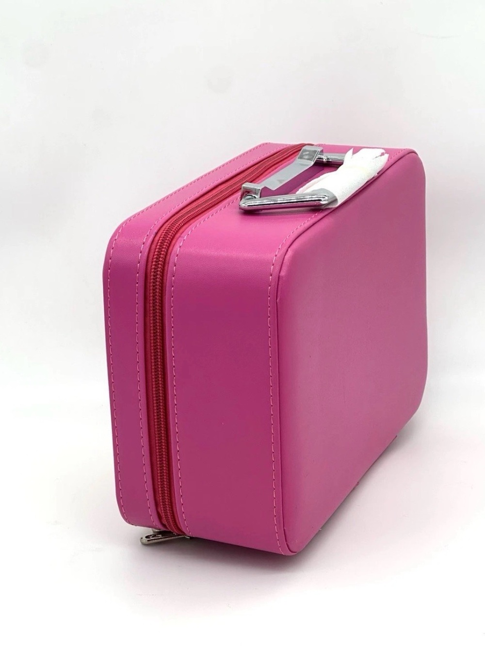Hot Pink High Heel Cosmetic Train Case - Picture 3 of 6